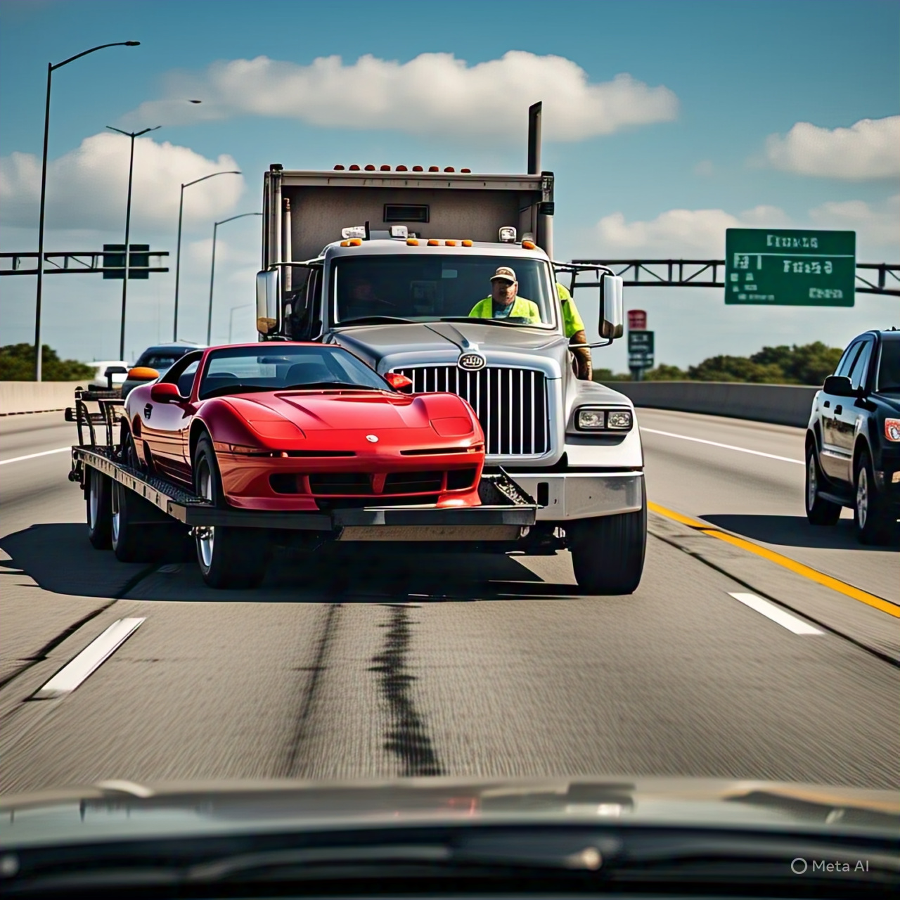 Flatbed Towing